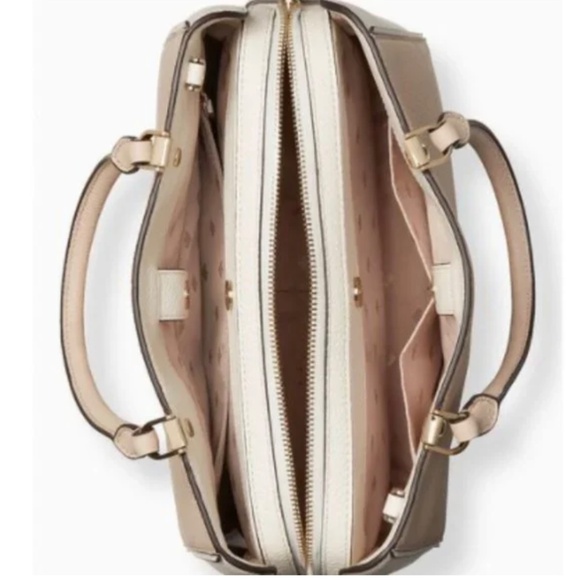 KATE SPADE Leila bicolor color block leather bag NWT♥️ - Picture 4 of 5